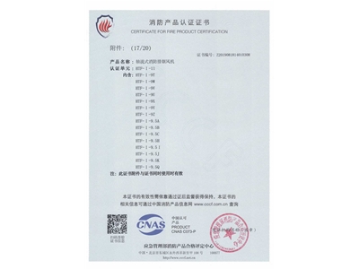 軸流式消防排煙風(fēng)機HTF-I-11